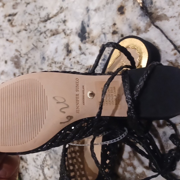 Antonio Melani x Jennifer Sumko, the Newport Women's Lace-Up Dress Flats sandals - Picture 8 of 10